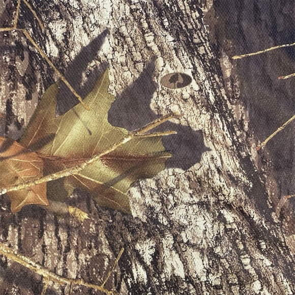 Russell Outdoors Men's Long Sleeve T-Shirt Small Mossy Oak Camo Hunter - Picture 5 of 8